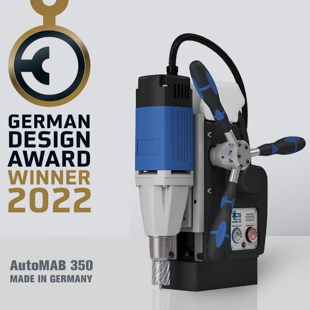 Vencedor do German Design Award 2022 – AutoMAB 350 Excelente projeto de produto